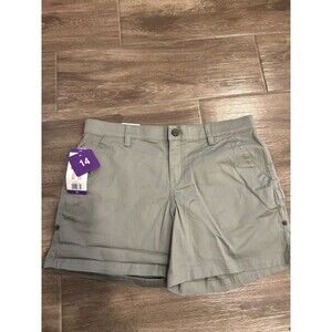Women’s Size 14 Comfort Shorts Green Boston Traders New with‎ Tags